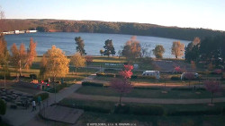 Přehrada, hráz, pláž