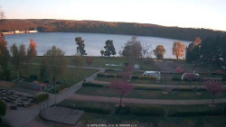 Přehrada, hráz, pláž