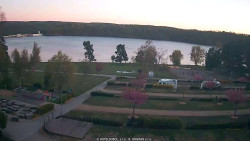 Přehrada, hráz, pláž