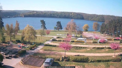 Přehrada, hráz, pláž