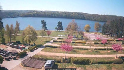 Přehrada, hráz, pláž