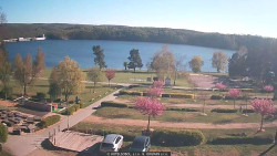 Přehrada, hráz, pláž