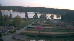 Přehrada, hráz, pláž