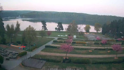 Přehrada, hráz, pláž