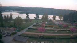 Přehrada, hráz, pláž