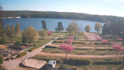 Přehrada, hráz, pláž