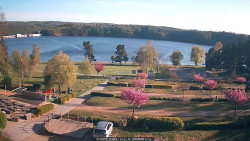 Přehrada, hráz, pláž