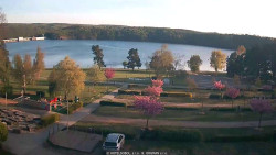 Přehrada, hráz, pláž