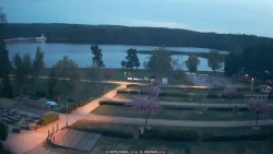 Přehrada, hráz, pláž