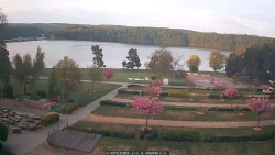 Přehrada, hráz, pláž