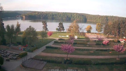 Přehrada, hráz, pláž