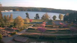 Přehrada, hráz, pláž