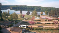Přehrada, hráz, pláž
