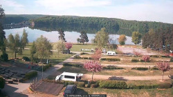 Přehrada, hráz, pláž
