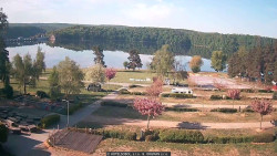Přehrada, hráz, pláž