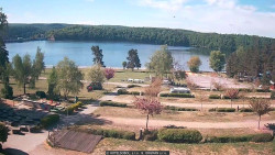 Přehrada, hráz, pláž