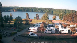 Přehrada, hráz, pláž