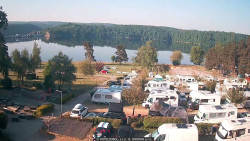 Přehrada, hráz, pláž