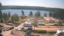 Přehrada, hráz, pláž