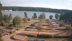 Přehrada, hráz, pláž