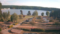 Přehrada, hráz, pláž