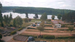 Přehrada, hráz, pláž