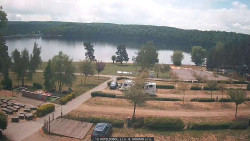 Přehrada, hráz, pláž