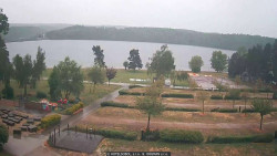 Přehrada, hráz, pláž