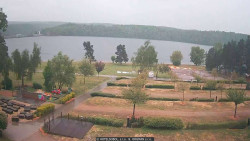 Přehrada, hráz, pláž