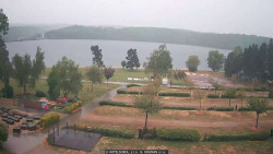 Přehrada, hráz, pláž