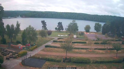 Přehrada, hráz, pláž