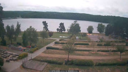 Přehrada, hráz, pláž