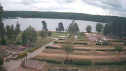 Přehrada, hráz, pláž