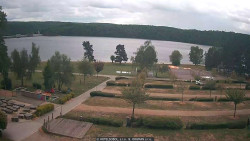Přehrada, hráz, pláž