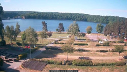 Přehrada, hráz, pláž
