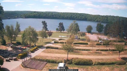 Přehrada, hráz, pláž