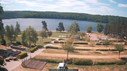 Přehrada, hráz, pláž
