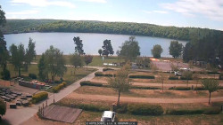 Přehrada, hráz, pláž