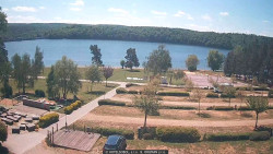 Přehrada, hráz, pláž