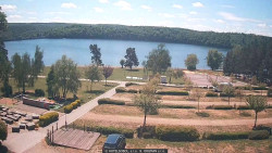Přehrada, hráz, pláž