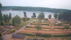 Přehrada, hráz, pláž