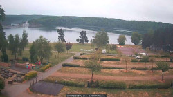 Přehrada, hráz, pláž