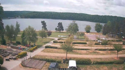 Přehrada, hráz, pláž