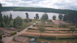Přehrada, hráz, pláž