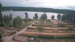 Přehrada, hráz, pláž