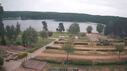 Přehrada, hráz, pláž