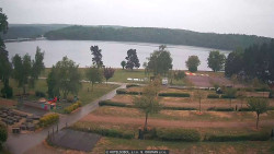 Přehrada, hráz, pláž
