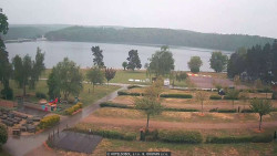 Přehrada, hráz, pláž