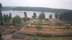 Přehrada, hráz, pláž