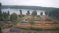 Přehrada, hráz, pláž